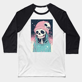 pastel goth skull Baseball T-Shirt